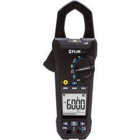 Flir Commercial Systems, Inc CM83 Flir CM83 True RMS Clamp Meter & IR Thermometer, Black image.