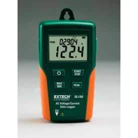 Flir Commercial Systems, Inc DL150 Extech DL150 True RMS AC Voltage/Current Datalogger, Green/Orange, Case Included image.