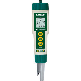 Flir Commercial Systems, Inc EC500 Extech EC500 Waterproof ExStik® II pH/Conductivity Meter, Green/White, Batteries Included image.