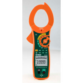 Flir Commercial Systems, Inc MA1500-NIST Extech MA1500-NIST True RMS AC/DC Clamp Meter and NCV, Orange/Green NIST Certified image.