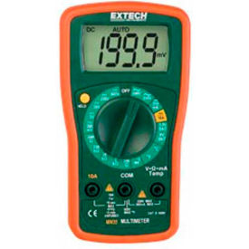 Digital Mini MultiMeter, Red/Black view 2