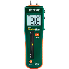 Flir Commercial Systems, Inc MO260 Extech MO260 Combination Pin/Pinless Moisture Meter, Reachargeable, 0.44"L image.