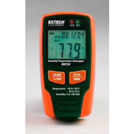 RHT20 Humidity & Temperature Datalogger, Green/Orange, USB view 2