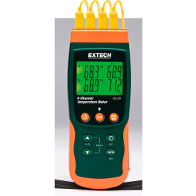 Datalogging Thermometer SDL200, Green/Orange, Case Included view 2