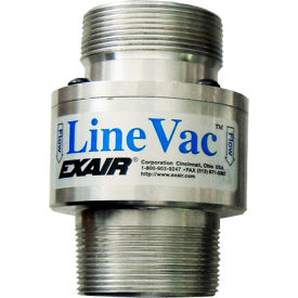 Threaded Line Vac Only, Aluminum, 45 CFM, 2" NPT view 2