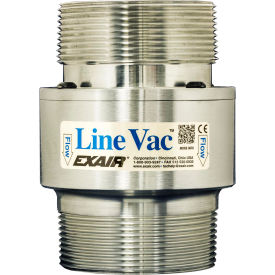 Threaded Line Vac Only, Aluminum, 68.5 CFM, 3" NPT view 2