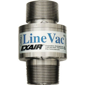Threaded Line Vac, Stainless Steel, 33 CFM, 1-1/2" NPT view 2