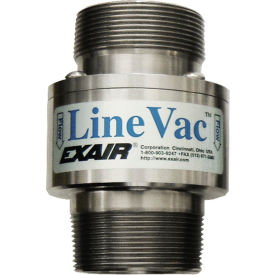 Threaded Line Vac, Stainless Steel, 45 CFM, 2" NPT view 2