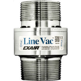 Threaded Line Vac, Stainless Steel, 58.5 CFM, 2-1/2" NPT view 2