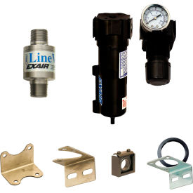 Exair® Threaded Line Vac Kit Aluminum 10.7 CFM 3/4" NPT 