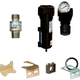 Exair® Threaded Line Vac Kit Aluminum 25.9 CFM 1-1/4" NPT 