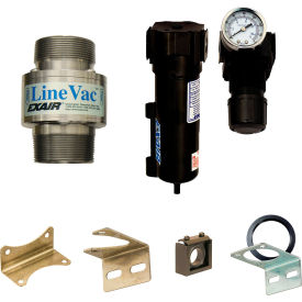 Threaded Line Vac Kit, Stainless Steel, 45 CFM, 2" NPT view 2