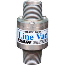 Heavy Duty Threaded Line Vac, Hardened Alloy, 35 CFM, 1" NPT view 2