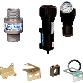 Exair® Heavy Duty Threaded Line Vac Kit Hardened Alloy 55 CFM 1-1/2" NPT 