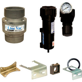 Exair® Heavy Duty Threaded Line Vac Kit Hardened Alloy 108 CFM 3" NPT 