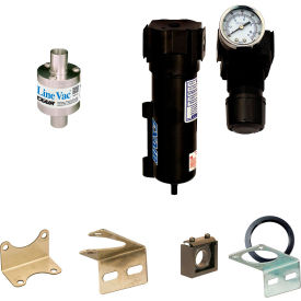 Line Vac Kit, Stainless Steel, 10.7 CFM, 3/4" Hose view 2