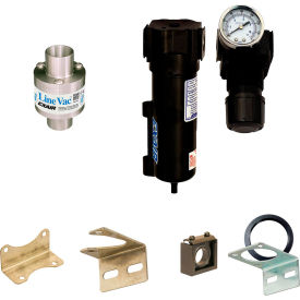 Line Vac Kit, Stainless Steel, 33 CFM, 1-1/2" Hose view 2