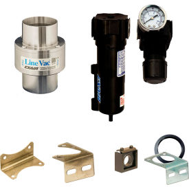 Line Vac Kit, Stainless Steel, 95 CFM, 4" Hose view 2