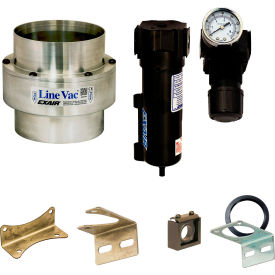 Line Vac Kit, Aluminum, 128 CFM, 5" Hose view 2