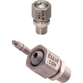 M4 x 1/2 x 1/8 NPT Male Swivel Fitting for Atto Air Nozzle view 2