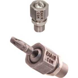 Pico Nozzle Swivel - M5 x 0.5 x 1/8 NPT Male (Used with 1109SS & 1109-PEEK) view 2