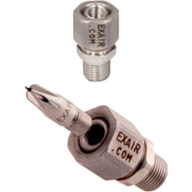Nano Nozzle Swivel, M6 x 3/4 x 1/8 NPT Male (Used with 1110SS & 1110-PEEK) view 2