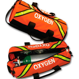 EMI - EMERGENCY MEDICAL INTERNATIONAL 844*****##* EMI Oxygen Response Bag, Orange image.