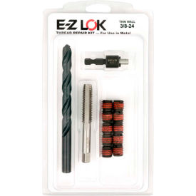 E-Z Lok EZ-310-624 E-Z LOK™ Thread Repair Kit for Metal - Thin Wall - 3/8-24 x 1/2-13 - EZ-310-624 image.