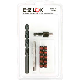 E-Z LOK Thread Repair Kit for Metal - Screw Locking - 1/4-20 x 7/16-14 - EZ-329-4IC