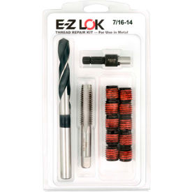 E-Z Lok EZ-329-7 E-Z LOK™ Thread Repair Kit for Metal - Standard Wall - 7/16-14 x 5/8-11 - EZ-329-7 image.
