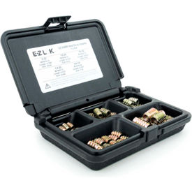 E-Z Hex Threaded Insert Assortment Kit for Soft Wood - Flush - 8-32 to 5/16-18 - EZ-A800