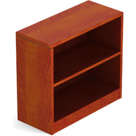 Global Industries Otg SL30BC-ADC Offices To Go™ 1 Shelf Bookcase in Dark Cherry - Executive Modular Furniture image.