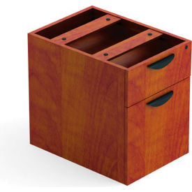 Global Industries Otg SL22HBF-ADC Offices To Go™ 2 Drawer Hanging Pedestal in Dark Cherry - Executive Modular Furniture image.