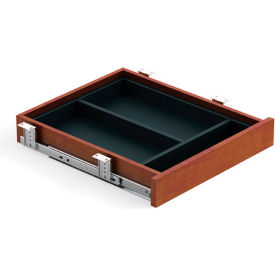 Global Industries Otg SL20CD-ADC Offices To Go™ Center Drawer in Dark Cherry - Executive Modular Furniture image.