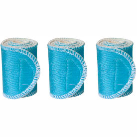 Fabrication Enterprises Inc 00-1202 Nylatex® Wraps, 2-1/2" x 18", Blue, Package of 3 image.