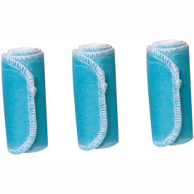 Fabrication Enterprises Inc 00-1208 Nylatex® Wraps, 4" x 18", Blue, Package of 3 image.