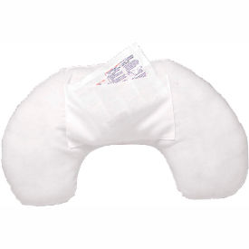 Fabrication Enterprises Inc 00-4272 Cervical Support Pillow with Pouch For Ice Pack (Included) image.