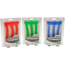 Fabrication Enterprises Inc 10-0056 CanDo® Triple Jelly™ Expander, 3-Piece Set -Red, Green, Blue) image.