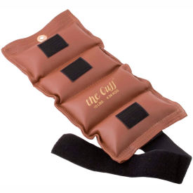 Fabrication Enterprises Inc 10-0215 Cuff® Original Wrist and Ankle Weight, 10 lb., Brown image.