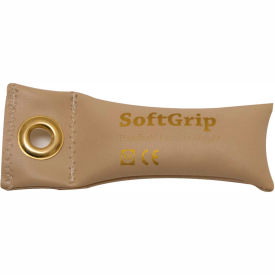 CanDo SoftGrip Hand Weight, 0.5 lb., Tan