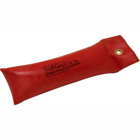 Fabrication Enterprises Inc 10-0360-1 CanDo® SoftGrip® Hand Weight, 7.5 lb., Red image.