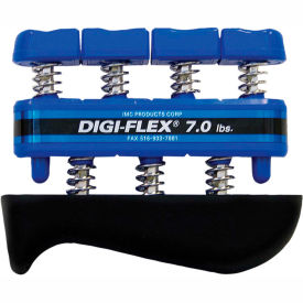 Fabrication Enterprises Inc 10-0743 CanDo® Digi-Flex® Hand/Finger Exerciser, Blue, Heavy image.