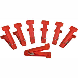 Fabrication Enterprises Inc 10-0842 Graded Pinch Finger Exerciser - 7 Replacement Pinch Pins, Red, Light image.