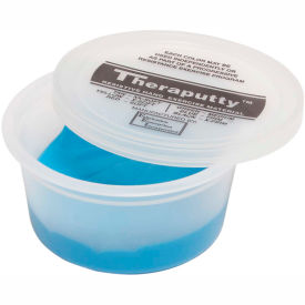 Fabrication Enterprises Inc 10-0903 TheraPutty® Standard Exercise Putty, Blue, Firm, 2 Ounce image.