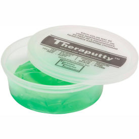 Fabrication Enterprises Inc 10-0907 TheraPutty® Standard Exercise Putty, Green, Medium, 4 Ounce image.