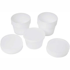 Fabrication Enterprises Inc 10-0943 Containers and Lids For 1 Pound Putty, 10/Case image.