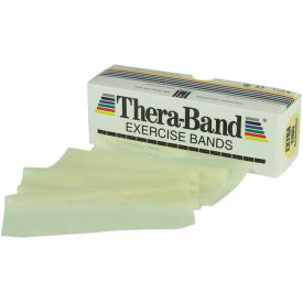 Fabrication Enterprises Inc 10-1016 Thera-Band™ Latex Exercise Band, Tan, 6 Yard Roll/Box image.