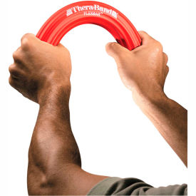 Fabrication Enterprises Inc 10-1351 Thera-Band® Flexbar® Exercise Bar, Red, 12"L image.
