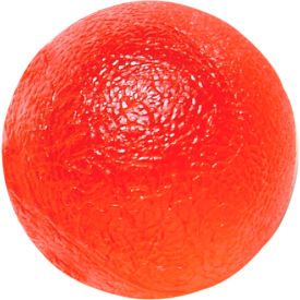 Fabrication Enterprises Inc 10-1492 CanDo® Gel Hand Exercise Ball, Small Circular, Red, Soft image.