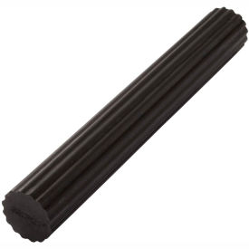 Fabrication Enterprises Inc 10-1515 CanDo® Twist-n-Bend® Exercise Bar, Black, 12"L image.